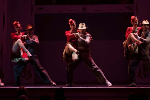 Espectáculo de tango en Café de los Angelitos