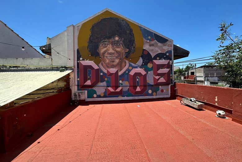 Mural de Maradona