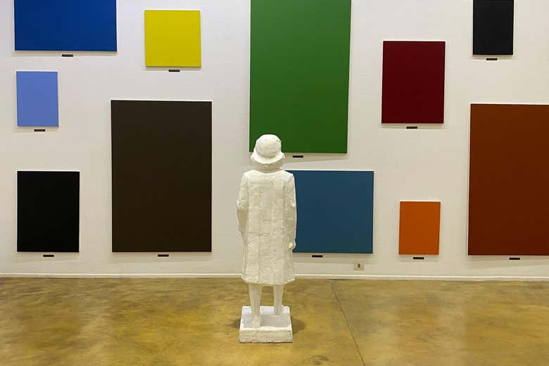 Una instalación de arte en W-Galería