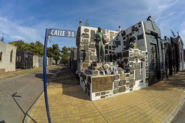 Tumba de Gardel en la Chacarita