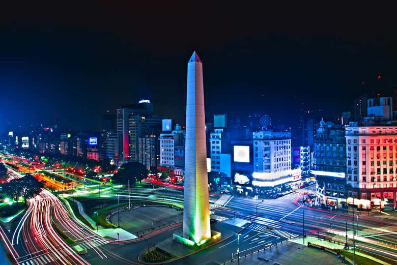 Obelisco de la avenida 9 de Julio